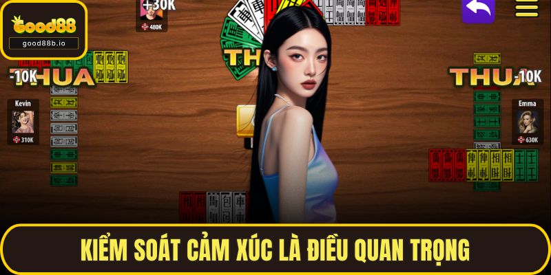 Kiểm soát cảm xúc là điều quan trọng