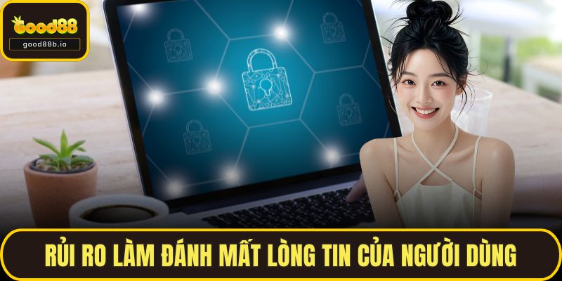 Rủi ro làm đánh mất lòng tin của người dùng